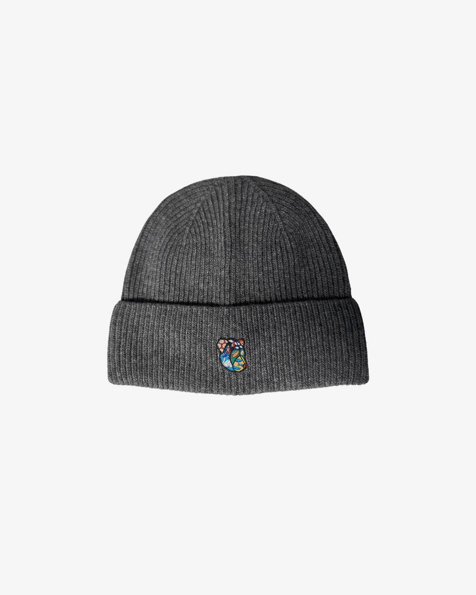 Boss beanie grey Copenhagen Teddy - Tonsure