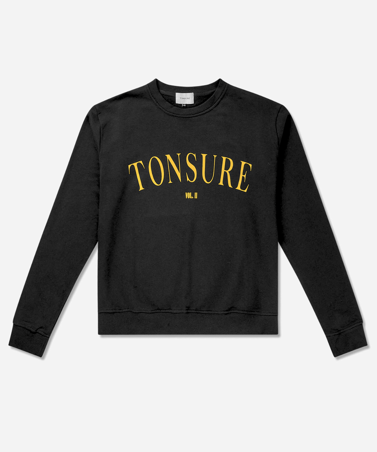 Liam sweatshirt black - Tonsure