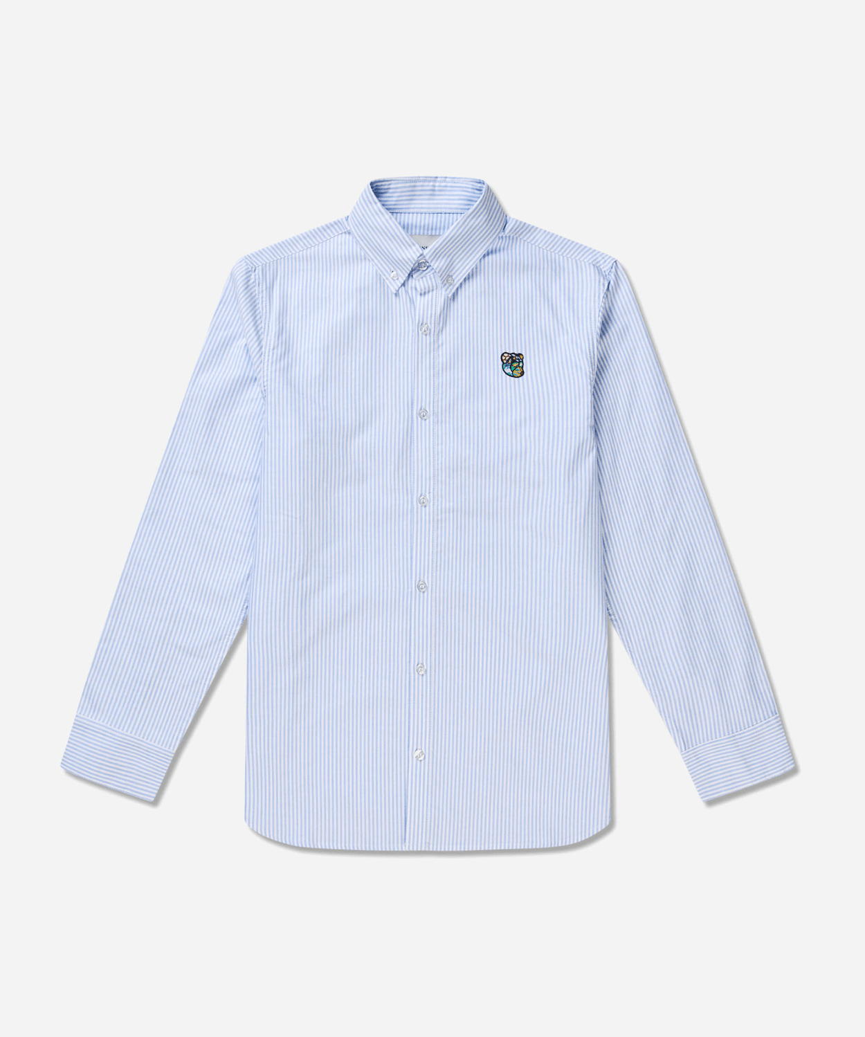 Oxie oxford shirt blue/white striped - Tonsure