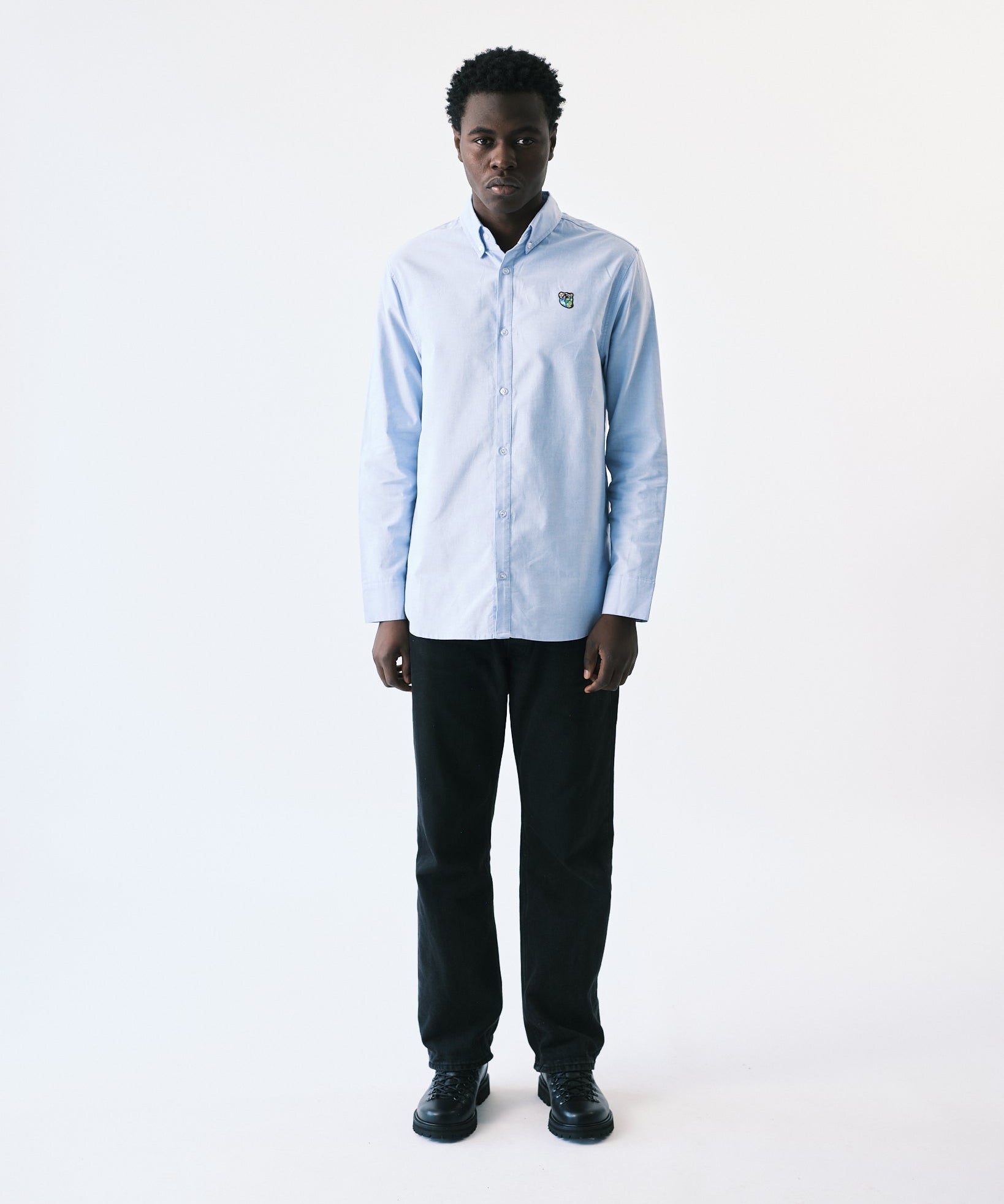 Oxie oxford shirt light blue - Tonsure