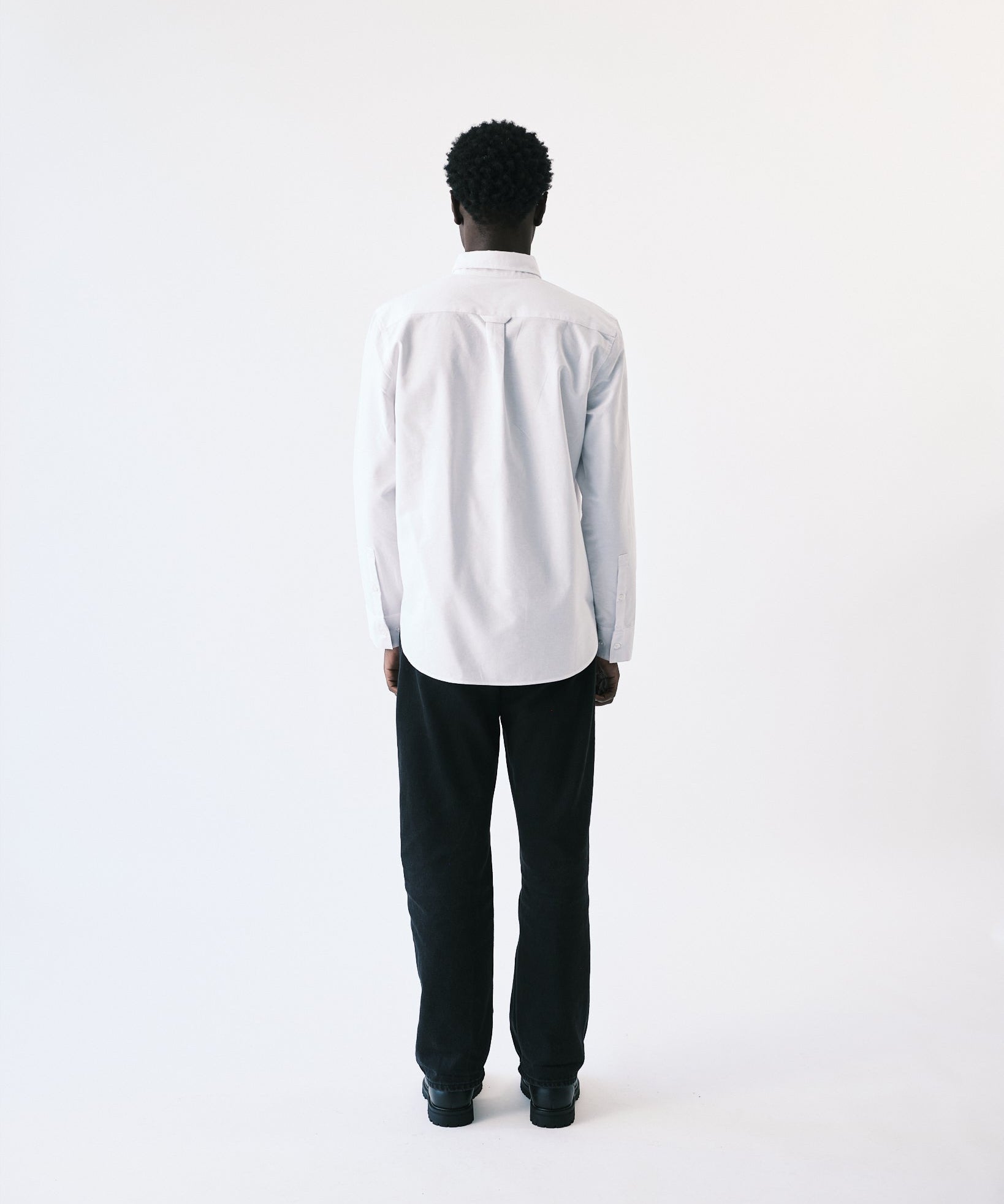 Oxie oxford shirt white - Tonsure