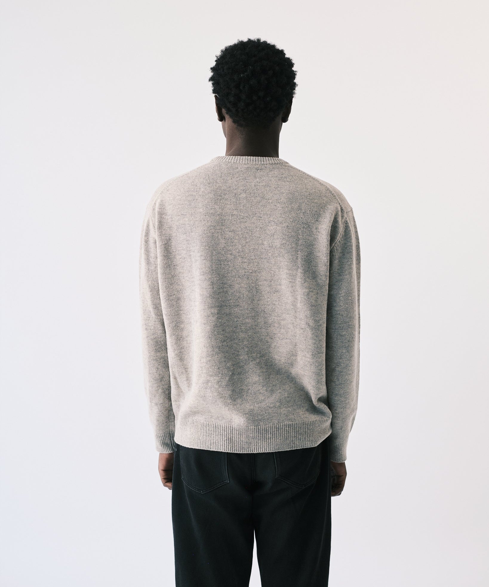 Philip knit crewneck grey - Tonsure