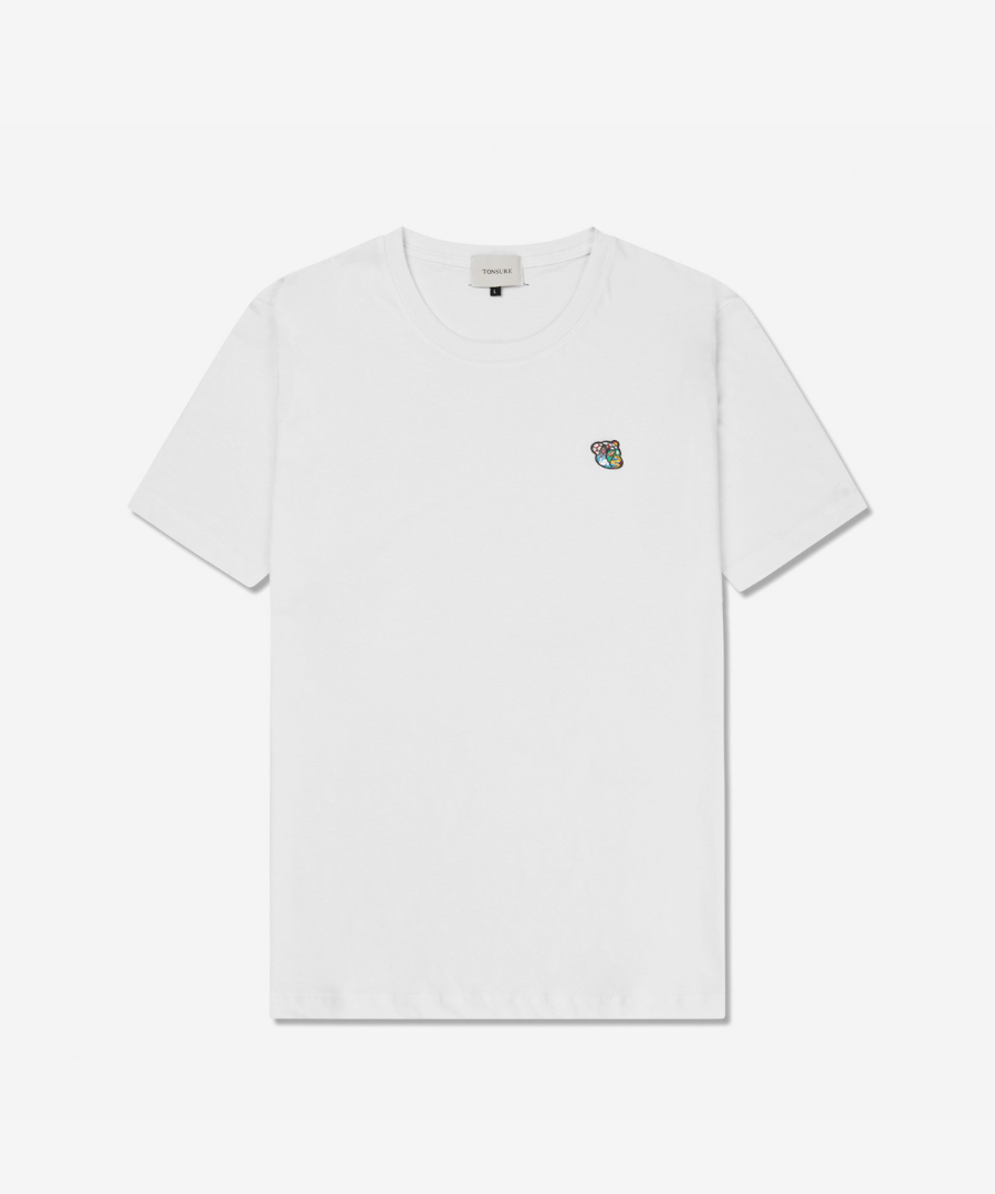 Teddy premium tee white - Tonsure