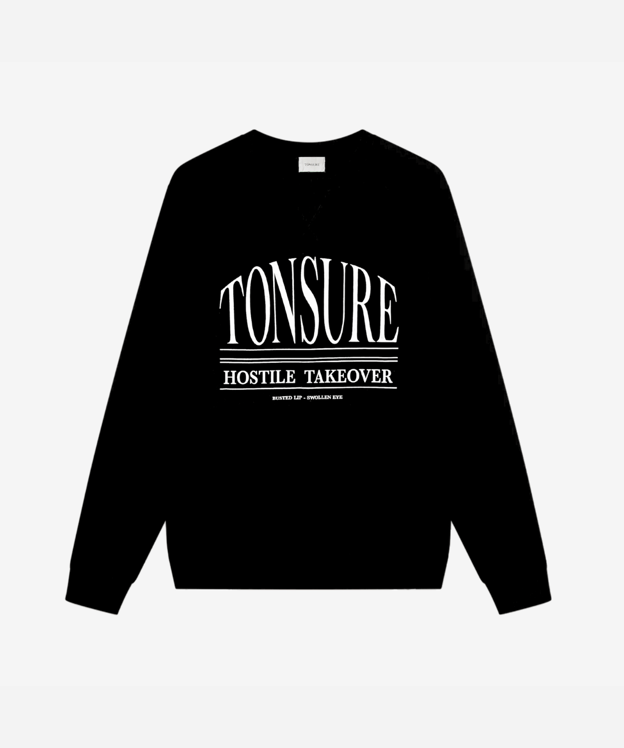 Tonsure sweatshirt black - Tonsure