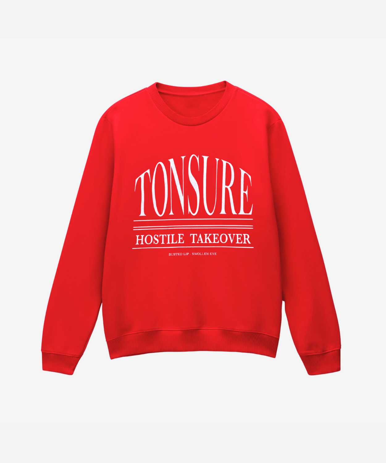 Tonsure sweatshirt Red - Tonsure